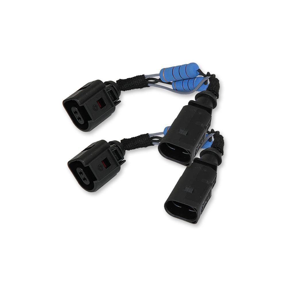 Kufatec 38488 - Adapter - LED Kennzeichenbeleuchtung (2 Stück / VW Golf /  Passat / Eos / Seat Leon)