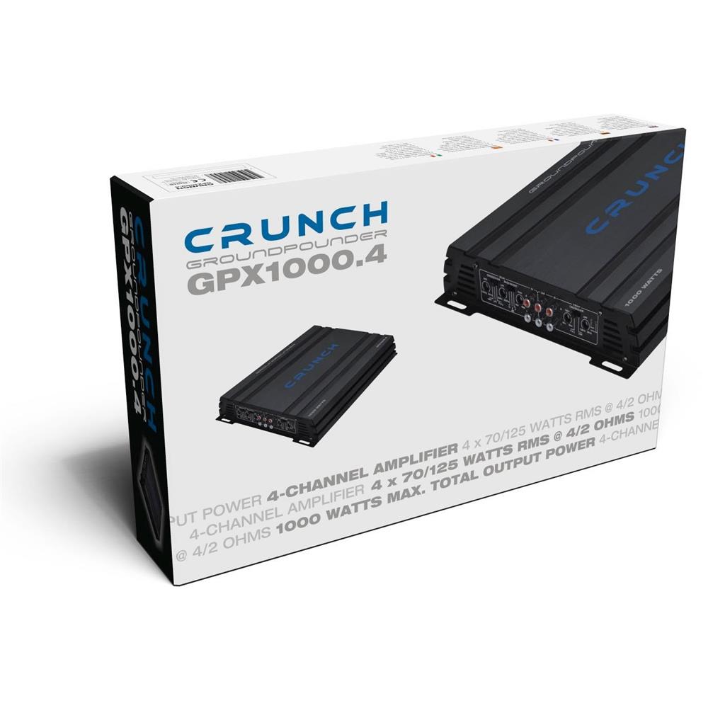 Crunch GPX1000.4 4-Kanal Endstufe 