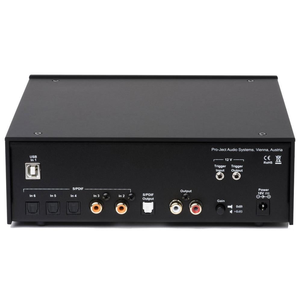 Pro-Ject Audio Systems DAC Box S2+ Silber High End DAC mit 32bit und DSD256 Support