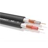 Oehlbach 1046 - NF-1 - LF audio cable (1m / black / copper / halogen-free)