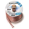 Oehlbach 101 - Speaker Wire SP-15 1000 - Loudspeaker cable flexible Mini-coil (10m / transparent / copper / 2 x 1,5qmm)