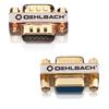 Oehlbach 9069 - VGA AD-2 - Adapter for VGA plugs 1 x VGA (female) auf 1 x VGA (female) (1 pc / white/gold)