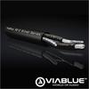 ViaBlue 24200 - SC-2 Silver-Series - Loudspeaker cable (1,0m / black / 2x4 qmm / Bulk Cables)