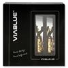 ViaBlue 30225 - TS Spades (4 pcs / gold plated / 8mm)