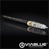ViaBlue 23400 - TVR 2.0 Silver - Antenna cable (10,0m / black / Bulk Cables)