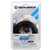 Oehlbach 60036 - i-Connect J-35 EX - Mobile audio extension cable 1 x 3.5 mm jack plug to 1 x 3.5 mm jack socket  (1 pc / 5,0 m / black/nacre)