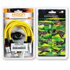 Sommer Cable - HICON EPB1-0100 - EPILOGUE Series -  LF-phono cable 2 x XLR Male auf 2 x XLR Female  (2 pc / 1,0 m / silver/yellow)