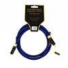 Goldkabel 71259 - Highline Koax 0150 - Audio cable 1 x RCA to 1 x RCA (1 pc / 1,5 m / black/blue)