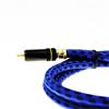 Goldkabel 71259 - Highline Koax 0150 - Audio cable 1 x RCA to 1 x RCA (1 pc / 1,5 m / black/blue)