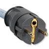 Supra Cables 3004100263 - LoRad 2.5 CS-EU Powercord 3x2,5qmm (1 piece / 1,0 m / ice blue)