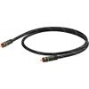 Goldkabel KOAX MKII 0150 - Black Connect - audio cable 1 x RCA to 1 x RCA (1.5 m / blue/silver)