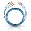 Oehlbach 10812 - Bi Tech 4B - Loudspeaker cable bi-wiring (2 x 2,0 meters / 2x2,5/2x4,0 qmm / with banana connector)