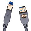 Oehlbach 9223 - USB Max A/B 750 - USB-3.0-Cable, A to B (1 pc / 7,5 m / gray)