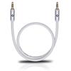 Oehlbach 60014 - i-Connect J-35 300 - Mobile audio cable, 3.5 mm audio jack to 3.5 mm (3,0 m / white)