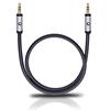 Oehlbach 60011 - i-Connect J-35 050 - Mobile audio cable, 3.5 mm audio jack to 3.5 mm (0,5 m / black)