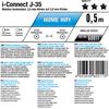 Oehlbach 60011 - i-Connect J-35 050 - Mobile audio cable, 3.5 mm audio jack to 3.5 mm (0,5 m / black)