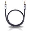 Oehlbach 60013 - i-Connect J-35 150 - Mobile audio cable, 3.5 mm audio jack to 3.5 mm (1,5 m / black)
