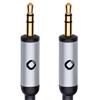 Oehlbach 60013 - i-Connect J-35 150 - Mobile audio cable, 3.5 mm audio jack to 3.5 mm (1,5 m / black)