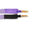 Nordost Purple Flare - loudspeaker cable - ultra-thin flexible formulated with Bananas (2 x 3.0 m / purple / silver-plated OFC)