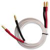 Nordost 2FL50 - 2 FLAT - Speaker Cables Ultra-thin flexible formulated with Bananas (2 x 4 m / white / OFC)