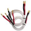 Nordost 2FL50 - 2 FLAT - Speaker Cables Ultra-thin flexible formulated with Bananas (2 x 5 m / white / OFC)