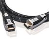 Oehlbach 11426 - XXL® Carb Connect - High-Speed-HDMI® Cable with Ethernet 1 x HDMI auf 1 x HDMI (7,50 m / black/silver/gold)