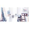 DALI Connect Stand E-600 - stands / loudspeaker stands (high gloss white / 1 pair)