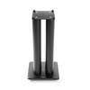 Atacama HMS 2X - high mass loudspeaker stands (600 mm / for heavy load / black / top plates = 200 mm width + 225 mm depth / 4 support columns per stand / 1 pair)