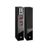 DALI Opticon 6 - 3-Way bass reflex floorstanding loudspeakers (25-200 W / black ash / 1 pair)