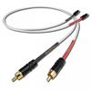 Nordost White Lightning Analog Interconnect - RCA audio cable (RCA to RCA / 0.6 m / white)