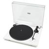 Pro-Ject Primary - record player incl. tonearm + Ortofon OM 5E MM cartridge (matt white / with straight 8,6" tonearm / incl. dust cover / plug & play)