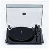Pro-Ject Essential III Phono - record player incl. tonearm + Ortofon cartridge OM10 + phonobox (high-gloss black / with equalizer preamplifier / incl. dust cover)