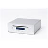 Pro-Ject CD Box DS2T - CD player (slot-in mechanism / incl. high contrast dot-matrix display / CD Audio / CD-R / CD-RW / Hybrid SACD / silver)