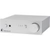 Pro-Ject Stereo Box S2 - high end integrated amplifier (incl. 3 line inputs / incl. IR remote control / silver)