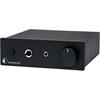 Pro-Ject Head Box S2 - micro high end headphone amplifier (Hi-Res / with 6.35 mm and 3.5 mm headphone outputs / + RCA loop output / black)