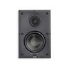Elac IW-D61-W - in-wall loudspeaker (part of Elac Debut series / suitable for in-wall installation / for home theater use / 16.5 cm / black / 1 piece)