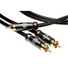 Silent Wire SERIE 4 MK2 - RCA subwoofer cable (1 x RCA to 2 x RCA / 2.0 m / black)