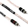 Kimber Kable Tonik - RCA audio cable (RCA-RCA / 0.5 m / white-transparent / 1 pair)