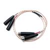 Kimber Kable Tonik - XLR audio cable (XLR-XLR / 1.0 m / white-transparent / 1 pair)