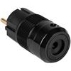 Wattgate 360 evo - Schuko plug (1 piece / black)
