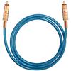 Oehlbach 10701 - NF 113 DI 150 - digital audio RCA cable (RCA to RCA / 1.5 m / blue/gold)