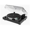 THORENS TD 202 - record player / turntable (incl. integrated phono preamplifier / USB / p & p / Thorens 8.8 inch aluminum tonearm / MM cartridge AT 95 E / high-gloss black)