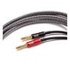 Elac Sensible - SPW-15FT-P - loudspeaker cable (2x 4.5 m / assembled with gold-plated banana plugs / OFC / black/silver)