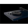 Pro-Ject Debut Carbon EVO - record player (satin steel blue / incl. tonearm + Ortofon - 2M Red cartridge / dust cover)