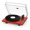 Pro-Ject Debut Carbon EVO - record player (high gloss red / incl. tonearm + Ortofon - 2M Red cartridge / dust cover)