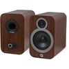 Q Acoustics 3030i - QA3532 - 2-way bass reflex bookshelf speakers (Walnut - English Walnut / 1 pair) with transport damage see Figure 6-7