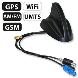 Calearo 15.7727075 - SHARK 2 QUAD multifunction antenna (AM/FM / GSM/UMTS / GPS / WIFI)