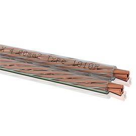 Oehlbach 1010 - Speaker Wire 40 - Loudspeaker cable flexible (1m / transparent / copper / 2x4,0 qmm) Oehlbach 1010 - Speaker Wire 40 - Loudspeaker cable flexible (1m / transparent / copper / 2x4,0 qmm)