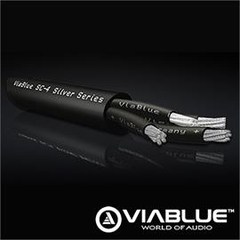 ViaBlue 24300 - SC-4 Silver-Series - Loudspeaker cable (1,0m / black / 4x4qmm / Bulk Cables)