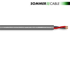 Sommer Cable SP225 - SC-MERIDIAN - Speaker cable (1 m / 2x2,5 qmm / OFC  / dark gray)
